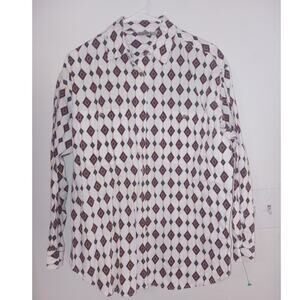 Vintage Palmettos Dress shirt medium